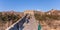 Panorama of the great wall in Badaling