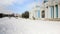 Panorama of Grotto Pavilion in Pushkin city