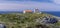 A Panorama of the grounds of the Cape Espichel lighthouse, Portugal