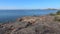 Panorama of the Gulf of Finland, Peninsula Hanko. Finland