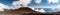 Panorama of the Haleakala crater