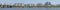 Panorama of the Han River and skyline of Seoul