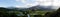 Panorama of Hanalei Valley in Kauai