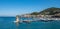 Panorama harbor of Forio on Ischia