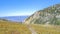 Panorama Hiking trail on Mount Timpanogos, Utah day light