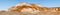 Panorama of Hill in Painted Desert, Australia