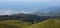 panorama of the hills with the Po Valley in the background in no