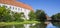 Panorama of the historical castle in Steinfurt