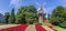 Panorama of the historical windmill in the center of Bremen