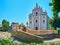 Panorama with Holy Trinity Church, Kamianets-Podilskyi, Ukraine