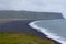 Panorama of the Icelandic coast