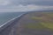 Panorama of the Icelandic coast