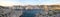 Panorama of Ile du Frioul in Marseille city - South of France