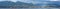 Panorama Image of North Vancouver in a Cloudy Day
