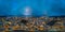 Panorama images of Hong Kong Cityscape view from sky