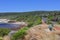 Panorama Indian ocean village Yallingup, Western Australia