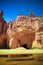 Panorama inside canyon aka Guelta d`Archei in East Ennedi, Chad