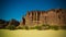 Panorama inside canyon aka Guelta d`Archei in East Ennedi, Chad