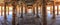 Panorama of Interior of Krishna temple, Hampi