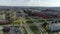 Panorama Intersection Aleja Niepodleglosci Rzeszow Aerial View Poland