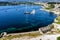 Panorama Ionian island, Corfu Island, Kerkyra, Greece