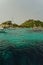 Panorama of the island of Spargi, Maddalena archipelago. Province of Sassari, Sardinia. Italy