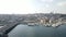 panorama istanbul drone wide shot 4k