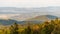 Panorama of the Jelenia GÃ³ra District on a beautiful summer day - created from the Karkonosze Mountains