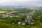 Panorama of Jelenia GÃ³ra taken from the top of Jeleniec