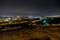 Panorama of Jerusalem at night, Mount of Olives, Middle East