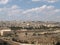 Panorama of Jerusalem, view of the Temple mountain. Israel