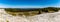 Panorama of Jizery mountains seen from quartz mine Stanislaw