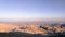 Panorama of Jordan. Sand valley and rough nature of Jordan. Exotic country to visit.