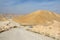 Panorama of Judean desert near Wadi Murabba`at,Israel