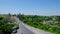 Panorama of Kamianets-Podilskyi Castle and Castle Bridge, Ukraine