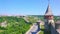 Panorama of Kamianets-Podilskyi Castle and Smotrych River Canyon, Ukraine