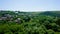 Panorama of Kamianets-Podilskyi Castle and Smotrych River canyon, Ukraine