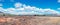 Panorama of Karoo landscape in South Africa