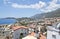 Panorama of Kas town, Mediterranean Coast, Turkey