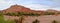 Panorama of Kasbah Ait Ben Haddou near Ouarzazate. Morocco