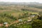 Panorama from Khao Na Nai Luang Dharma Park, or Thamma Park. Ton Yuan. Phanom District. Surat Thani. Thailand