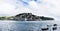 Panorama of Kingswear from Dartmouth, Devon, England, Europe