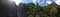 Panorama from the Kitekite Falls