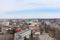 Panorama of Kozelets town bird\'s-eye view