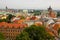 Panorama of the Krakow city