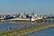 Panorama of the Kremlin in the city of Kazan.