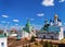 Panorama of Kremlin in Rostov Veliky Yaroslavl oblast in Russia
