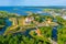 Panorama of Kuressaare Castle in Estonia