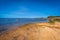 Panorama of Laguna dello Stagnone, Marsala, Trapani, Sicily, Italy, Europe