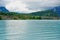 Panorama of Lake Brienz and Brienzer Rothorn mountain Bern Swiss